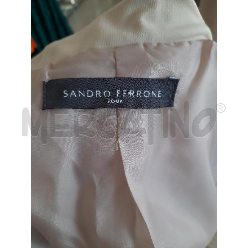 COMPLETO DONNA SANDRO FERRONE BEIGE GIACCA E VESTITO | Mercatino dell'Usato Roma rebibbia 5