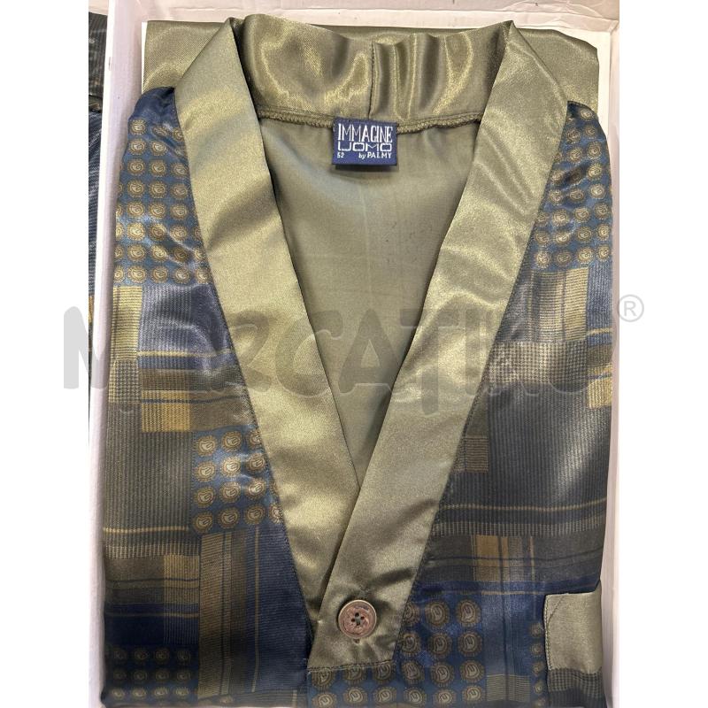 COMPLETO RASO UOMO  VERDE 2PZ | Mercatino dell'Usato Roma rebibbia 3