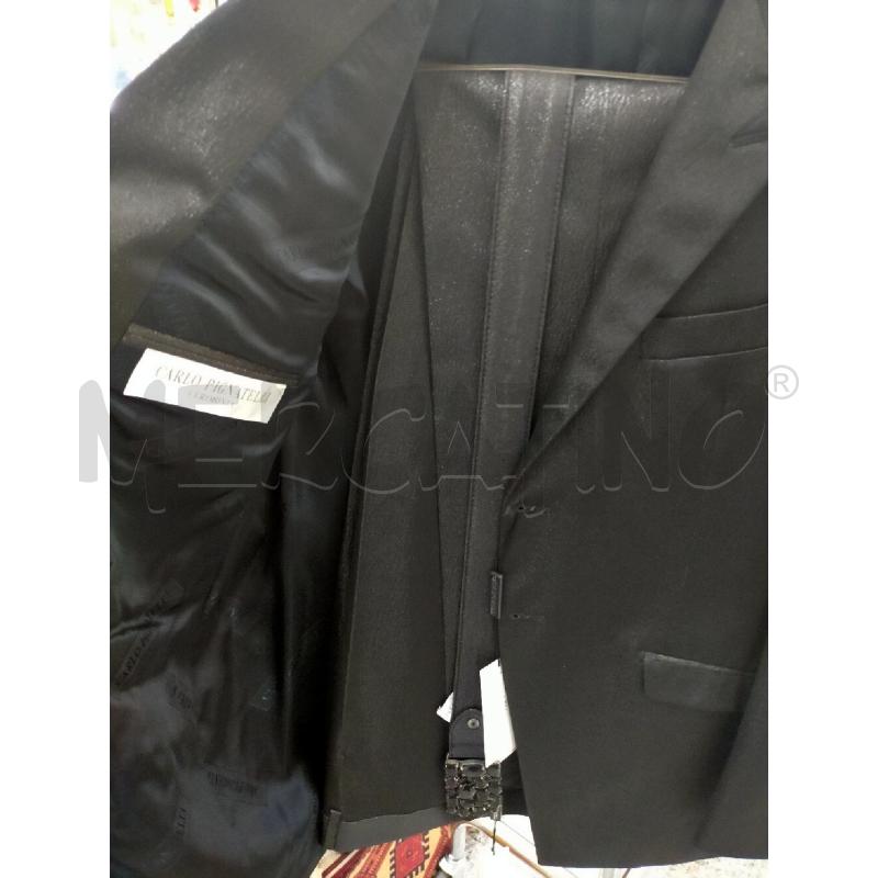 COMPLETO UOMO CARLO PIGNATELLI NERO LUREX TG56 PZ3 | Mercatino dell'Usato Roma rebibbia 2