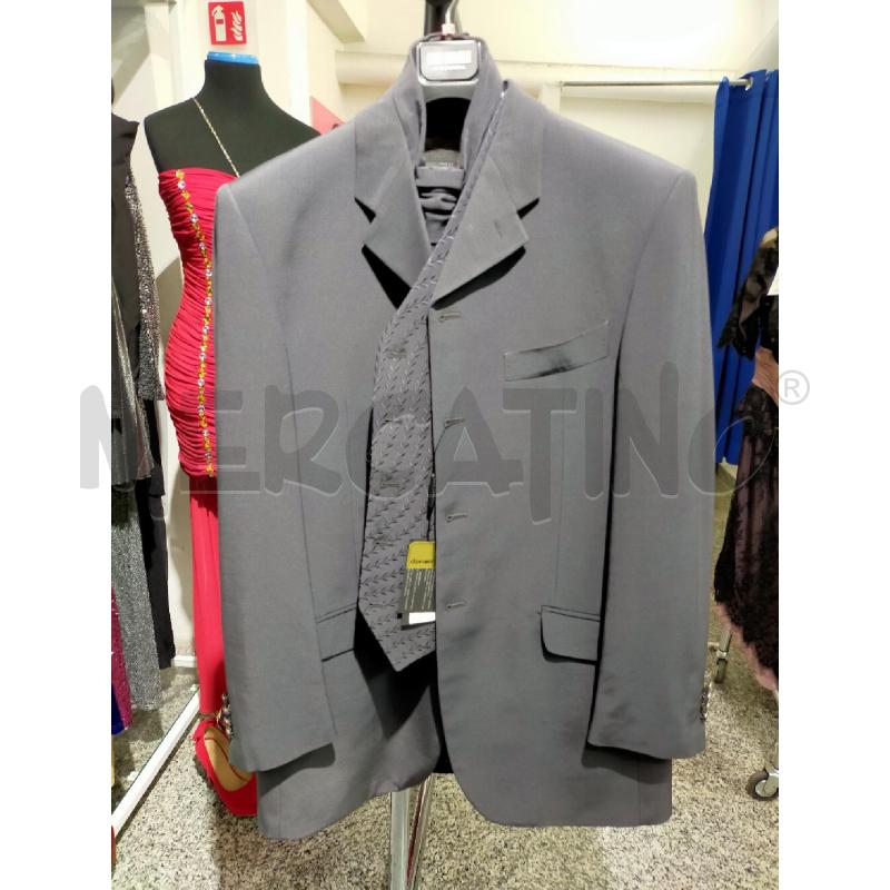 COMPLETO UOMO CARLO PIGNATELLI TG56 GRIGIO SCUROPZ4 | Mercatino dell'Usato Roma rebibbia 1