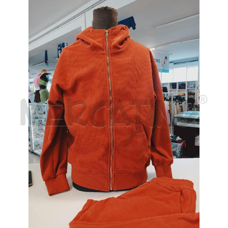 COMPLETO UOMO DUCA HOMME ARANCIO  | Mercatino dell'Usato Roma rebibbia 1
