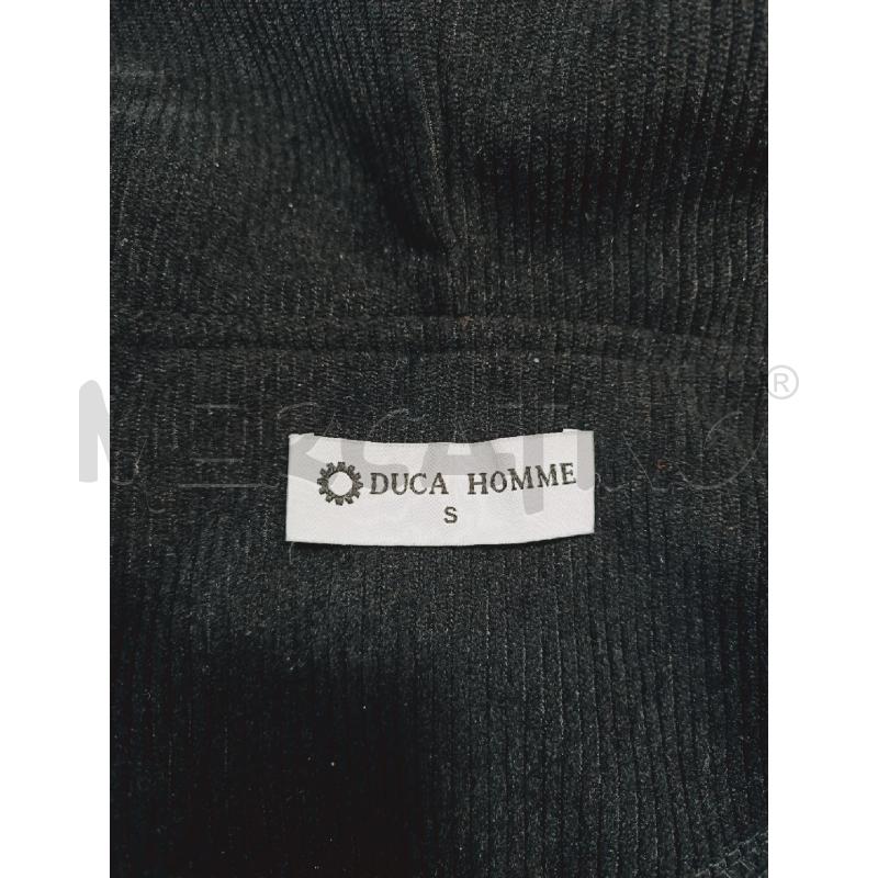 COMPLETO UOMO DUCA HOMME NERO COSTE  | Mercatino dell'Usato Roma rebibbia 4