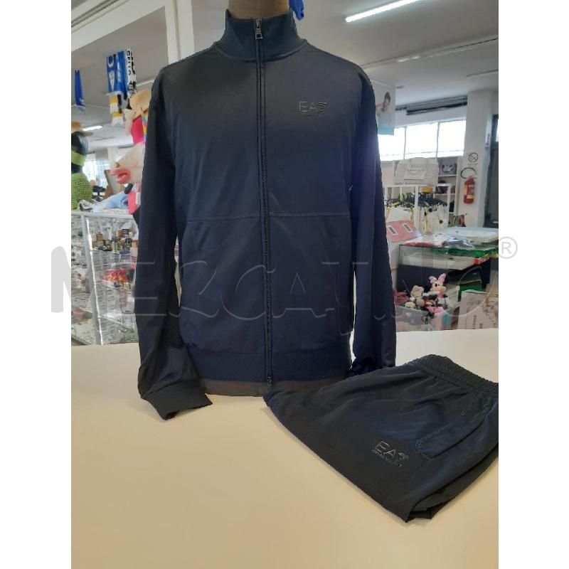COMPLETO UOMO EMPORIO ARMANI EA7 BLU  | Mercatino dell'Usato Roma rebibbia 1