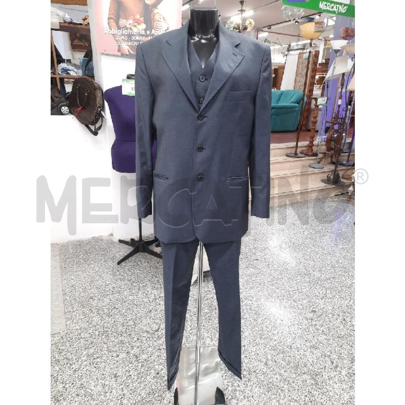 COMPLETO UOMO KLARC UOMO CLOTH TESS ERMENEGILDO ZEGNA BLU STG50 | Mercatino dell'Usato Roma rebibbia 1