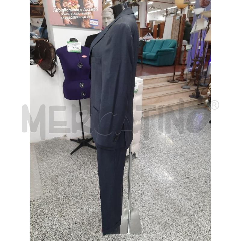 COMPLETO UOMO KLARC UOMO CLOTH TESS ERMENEGILDO ZEGNA BLU STG50 | Mercatino dell'Usato Roma rebibbia 3