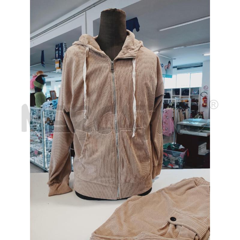 COMPLETO UOMO TUTA ADON COSTE BEIGE  | Mercatino dell'Usato Roma rebibbia 1