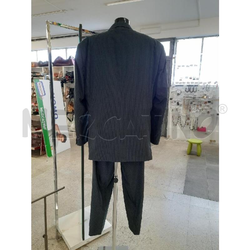 COMPLETO UOMO VIVALDI GRIGIO RIGHETTE TG58 | Mercatino dell'Usato Roma rebibbia 2