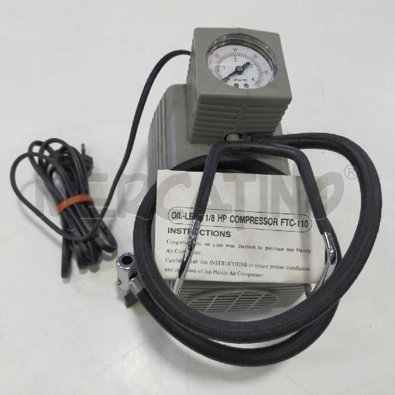 COMPRESSORE OIL LESS AIR COMPRESSOR FTC-110 | Mercatino dell'Usato Roma rebibbia 2