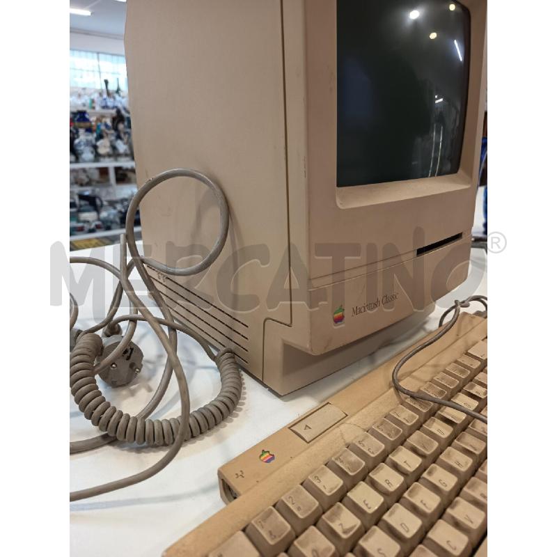 COMPUTER MACINTOSH CLASSIC+TASTIERA E MOUSE | Mercatino dell'Usato Roma rebibbia 2