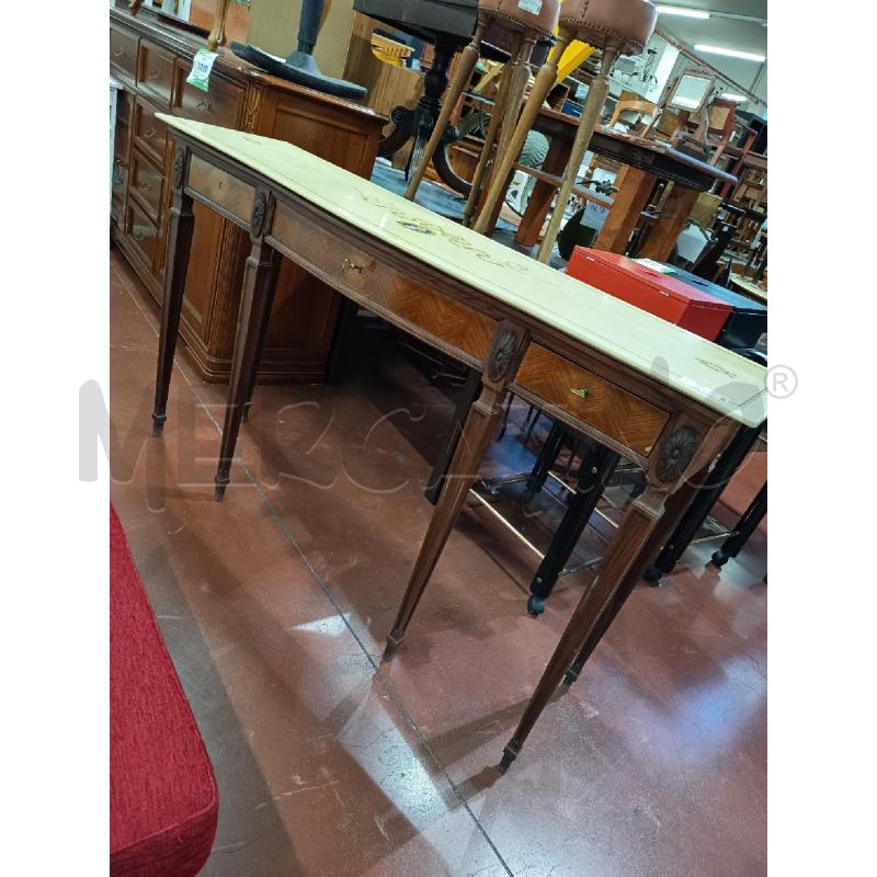 CONSOLLE 3 CASS.PIANO MARMO DIPINTO | Mercatino dell'Usato Roma rebibbia 1