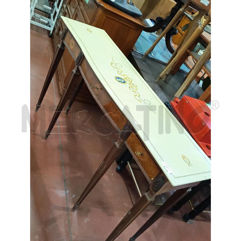 CONSOLLE 3 CASS.PIANO MARMO DIPINTO | Mercatino dell'Usato Roma rebibbia 2