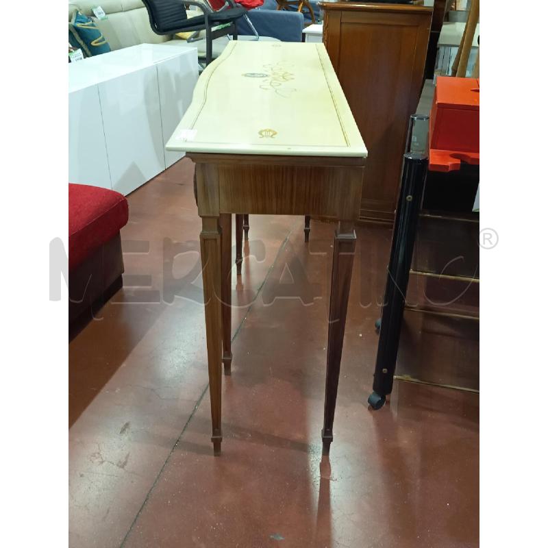 CONSOLLE 3 CASS.PIANO MARMO DIPINTO | Mercatino dell'Usato Roma rebibbia 3