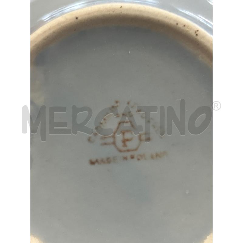 CONSOMME GRIGE AZZURRE CERAM 6PZ+ZUPPIERA | Mercatino dell'Usato Roma rebibbia 3