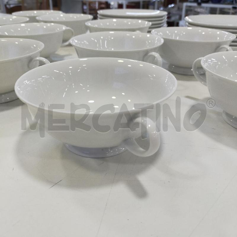 CONSOMME ROSENTHAL CERAM BIANCA 12PZ | Mercatino dell'Usato Roma rebibbia 2