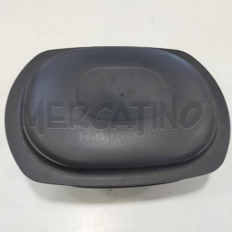 CONTENITORE PLASTICA NERO TUPPERWARE | Mercatino dell'Usato Roma rebibbia 1