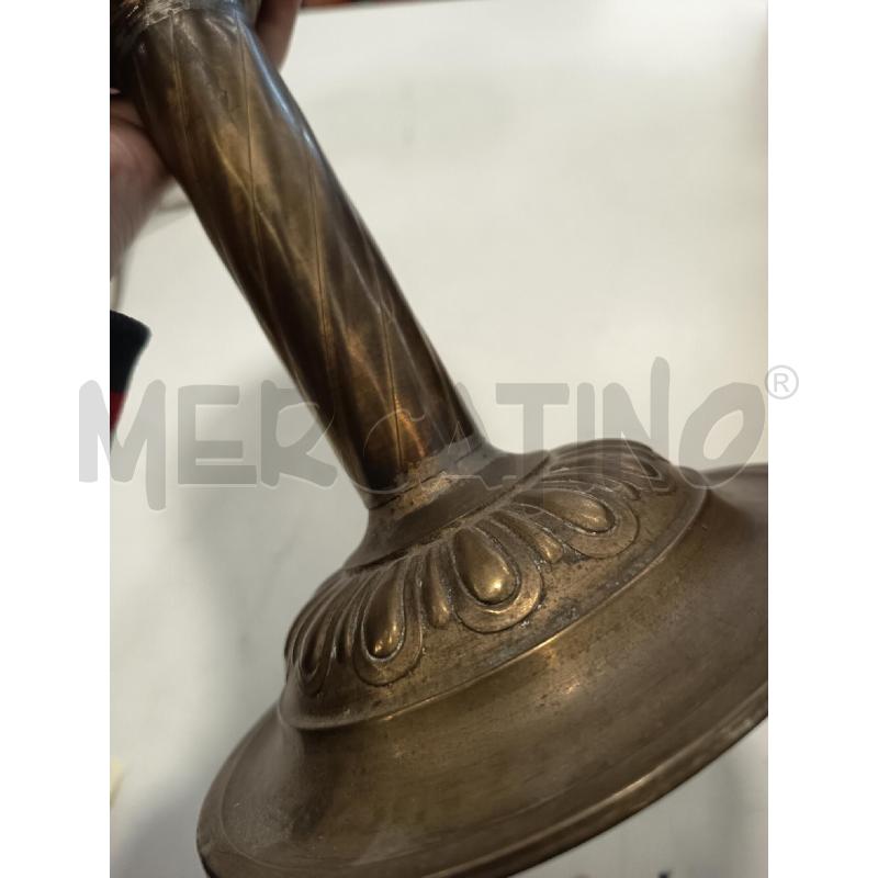 COPPA CERAMICA ROSSA VERDE B OTTONE | Mercatino dell'Usato Roma rebibbia 4