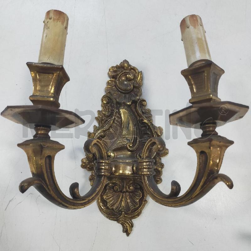 COPPIA APPLIQUE MET DORATO | Mercatino dell'Usato Roma rebibbia 2