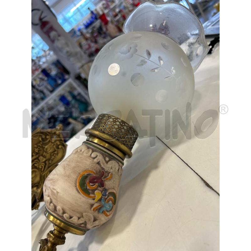 COPPIA APPLIQUE STILE VENEZIANO  | Mercatino dell'Usato Roma rebibbia 2