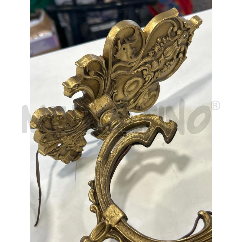 COPPIA APPLIQUE STILE VENEZIANO  | Mercatino dell'Usato Roma rebibbia 3