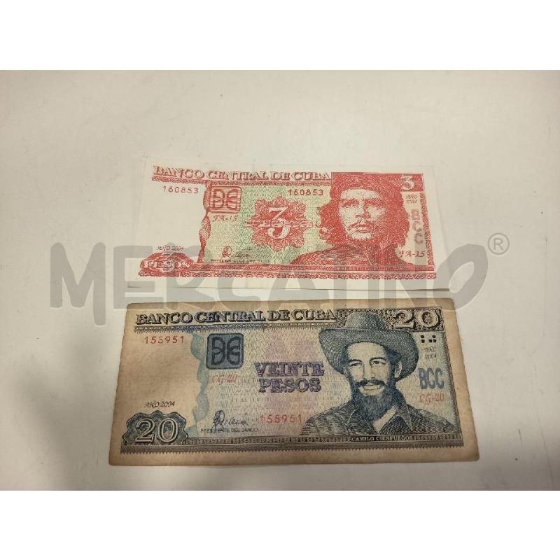 COPPIA BANCONOTE PESOS 2004 | Mercatino dell'Usato Roma rebibbia 1