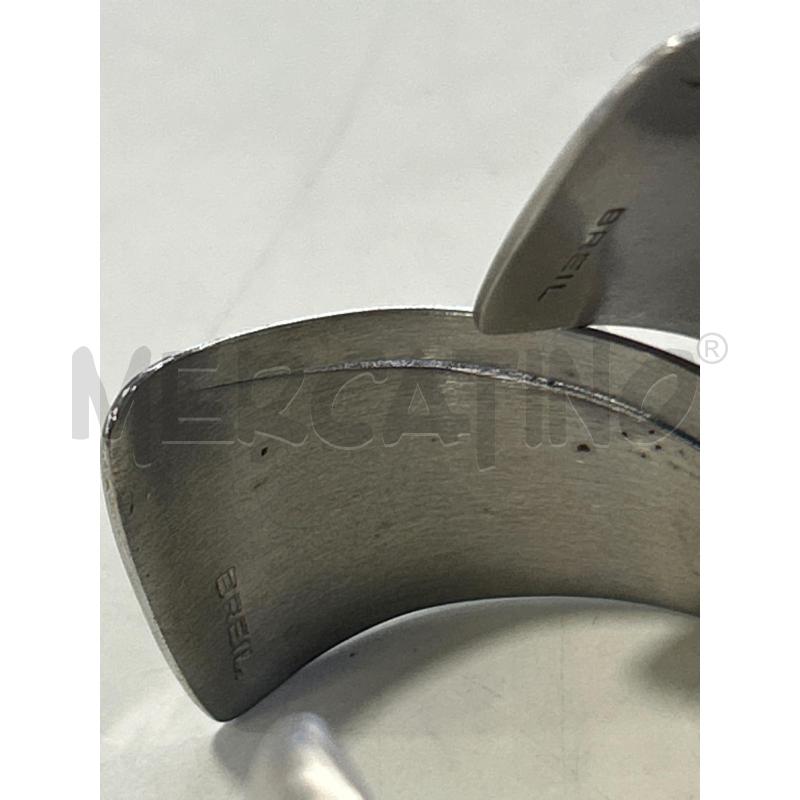 COPPIA BRACCIALI CROMO BREIL RIGIDI | Mercatino dell'Usato Roma rebibbia 2