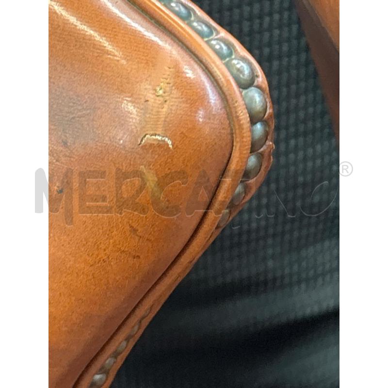 COPPIA POLTRONE CHESTERFIELD PELLE MARRONE DA RIV | Mercatino dell'Usato Roma rebibbia 4