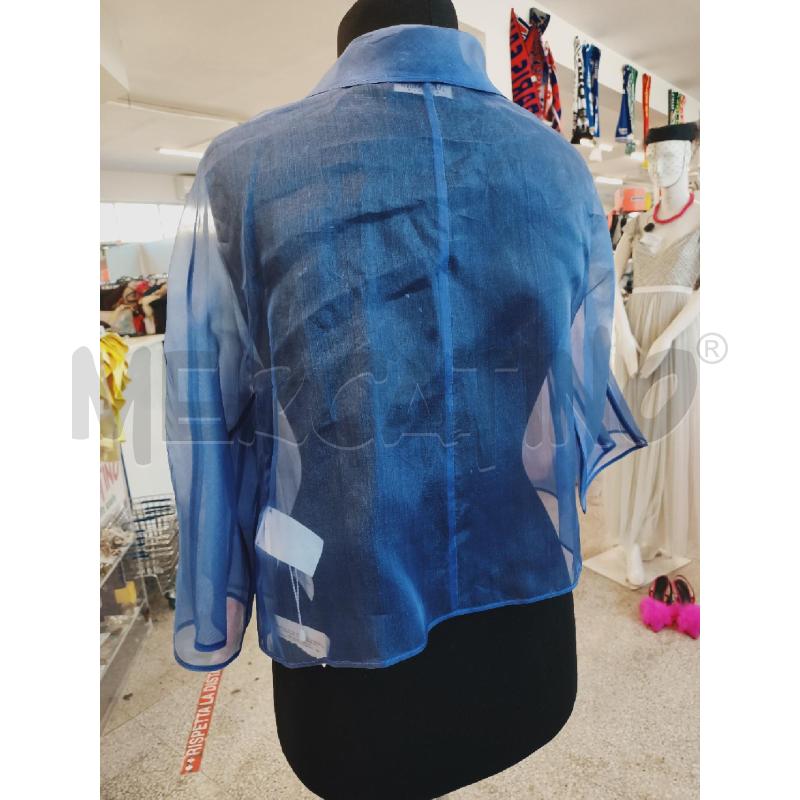 COPRI SPALLA MAX MARA BLU 100% SETA | Mercatino dell'Usato Roma rebibbia 2