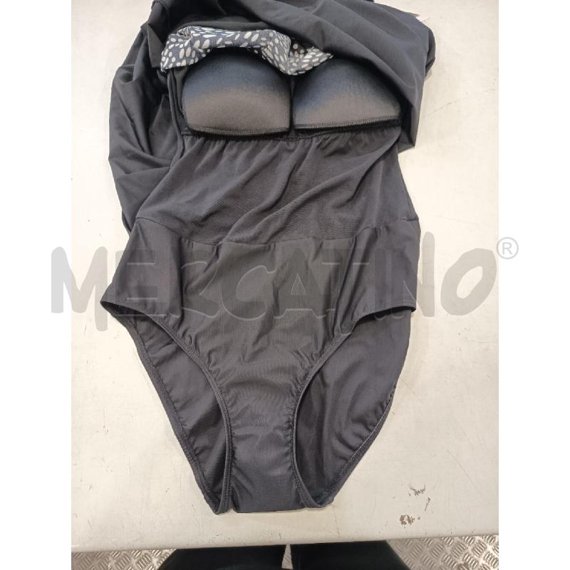 COSTUME DONNA BPC NERO OVALI BIANCHI | Mercatino dell'Usato Roma rebibbia 3