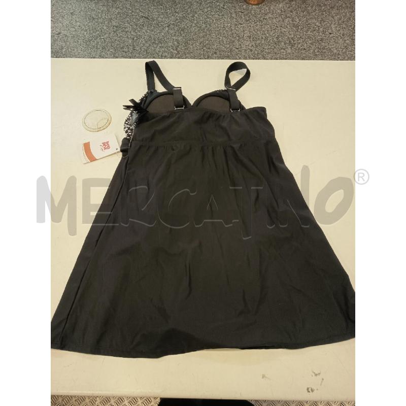 COSTUME DONNA BPC NERO OVALI BIANCHI | Mercatino dell'Usato Roma rebibbia 4