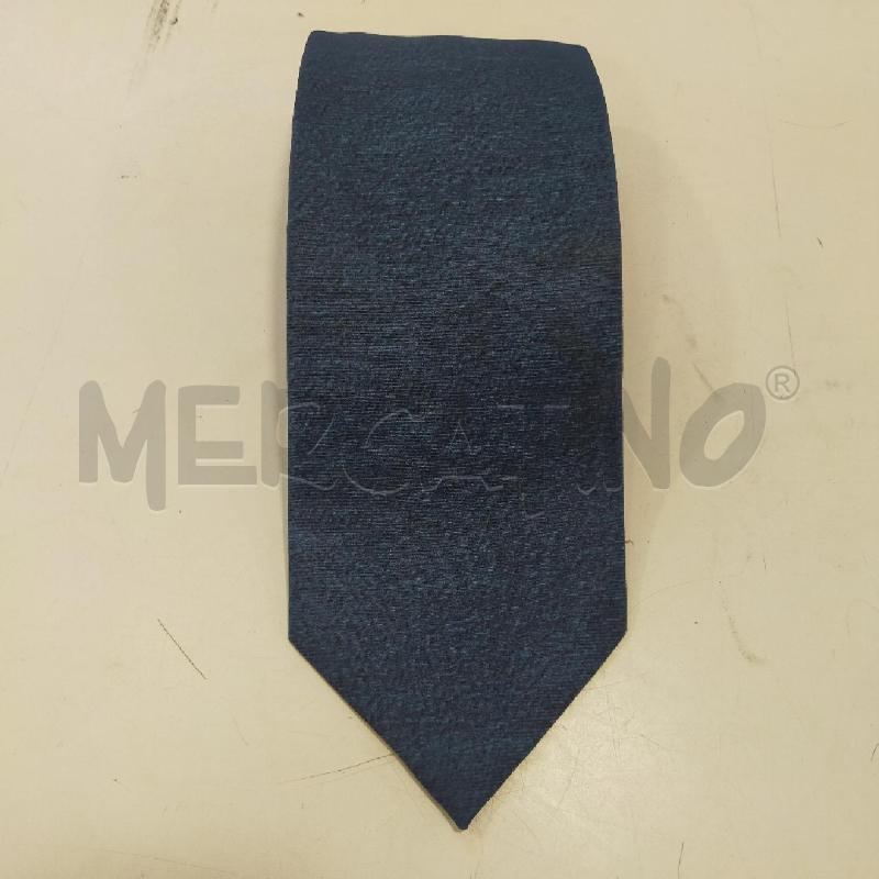 CRAVATTA BULGARI COLOR PETROLIO | Mercatino dell'Usato Roma rebibbia 1
