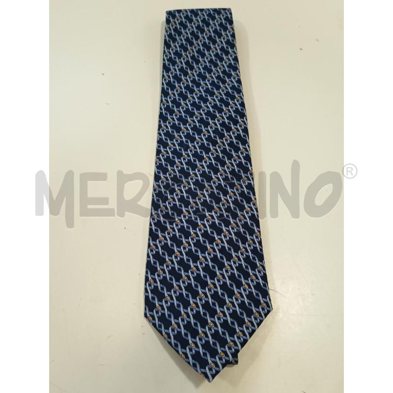 CRAVATTA GUCCI BLU DEC SPIRALI | Mercatino dell'Usato Roma rebibbia 1