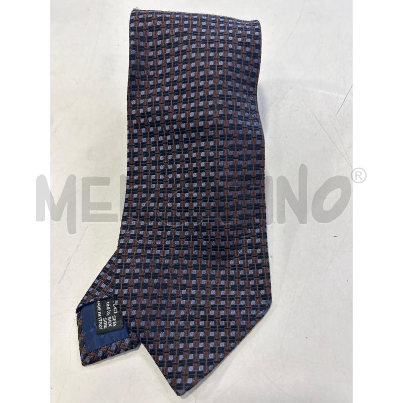 CRAVATTA GUCCI QUADRATINI BLU CANGIANTE | Mercatino dell'Usato Roma rebibbia 1