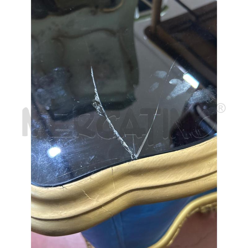 CREDENZA DORATA BLU 2A 3C | Mercatino dell'Usato Roma rebibbia 3