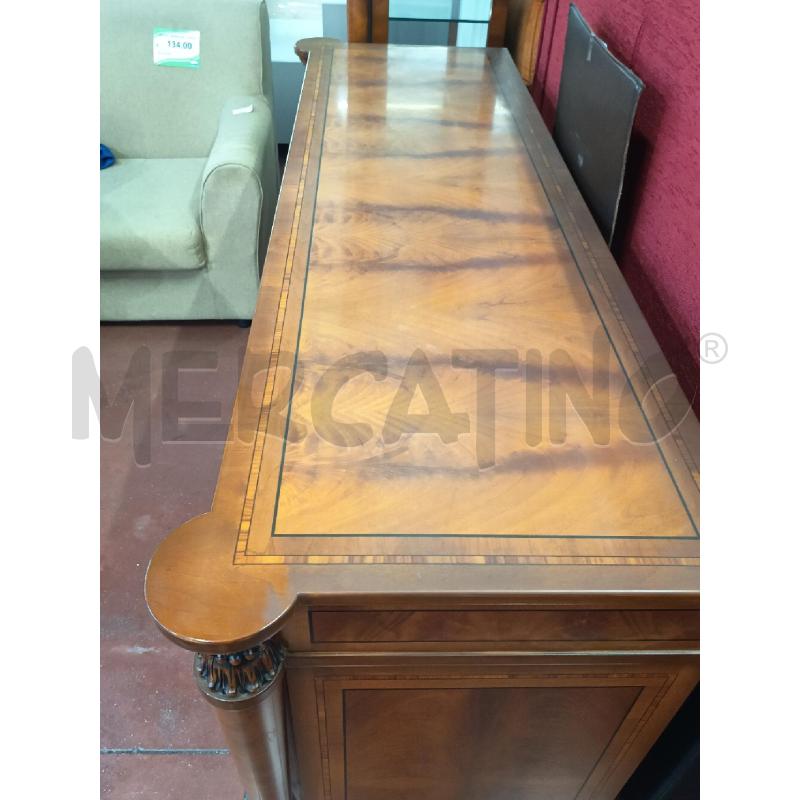CREDENZA LEGNO INTARS.3 ANTE 3 CASS. | Mercatino dell'Usato Roma rebibbia 4
