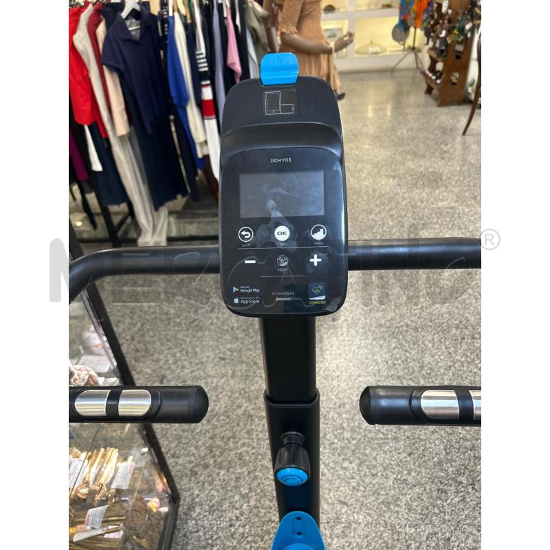 CYCLETTE DOMYOS 500 NERA AZZURRA | Mercatino dell'Usato Roma rebibbia 3