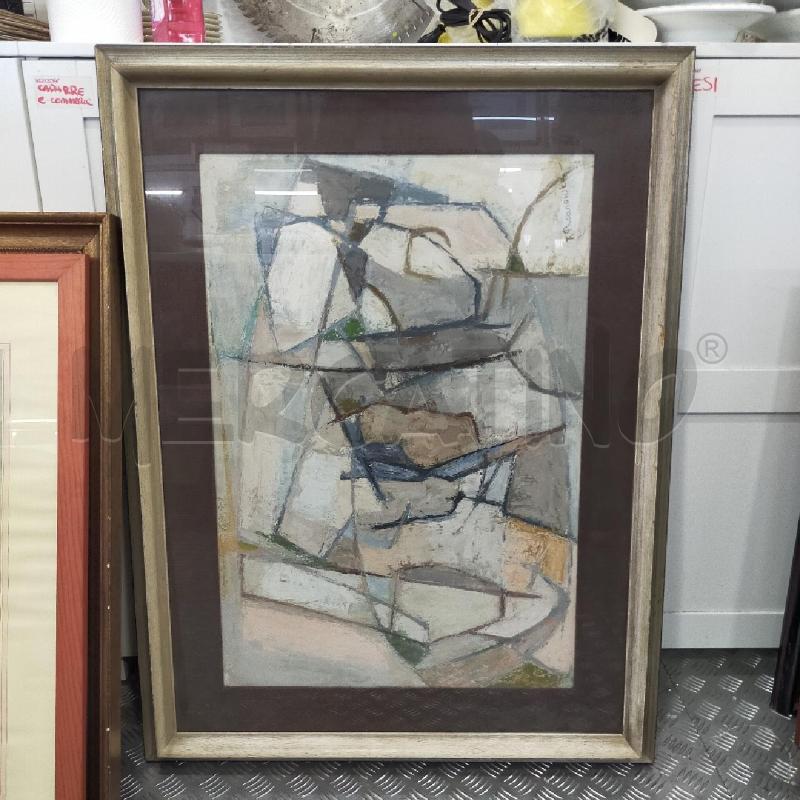 DIPINTO ASTRATTO PACANOWSKA C DOR 73X96 | Mercatino dell'Usato Roma rebibbia 1