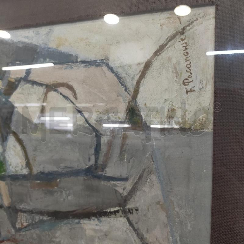 DIPINTO ASTRATTO PACANOWSKA C DOR 73X96 | Mercatino dell'Usato Roma rebibbia 2