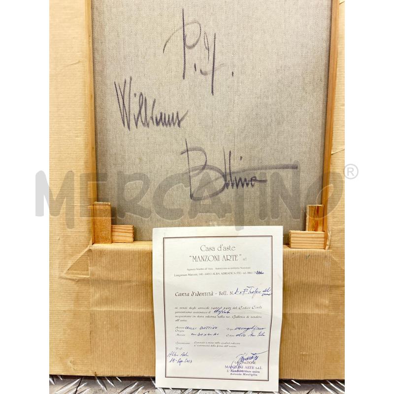 DIPINTO MONGOLFIERA FIRMA WILLIAMS BOTTINO C/LEGNO 40X50 | Mercatino dell'Usato Roma rebibbia 4
