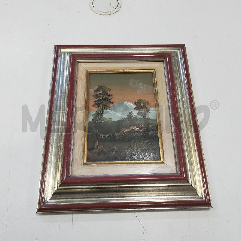 DIPINTO PICCOLO PAESAGGIO FIRMA D'AGOSTINO | Mercatino dell'Usato Roma rebibbia 1