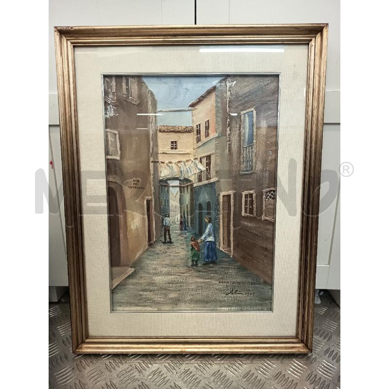 DIPINTO RILIEVO ROMA CAMPO DE FIORI | Mercatino dell'Usato Roma rebibbia 1