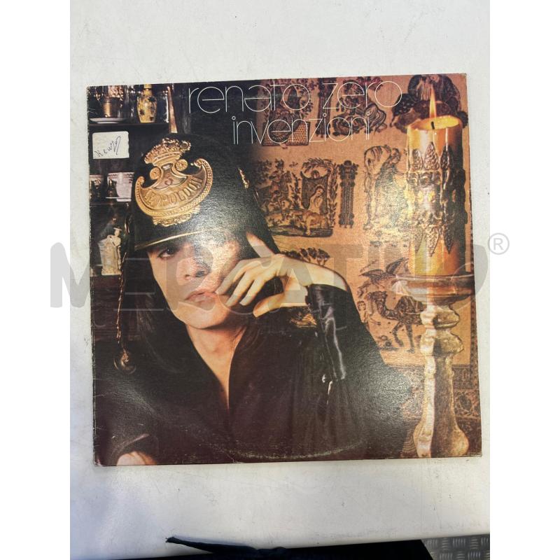 DISCO 33 GIRI RENATO ZERO INVENZIONI  | Mercatino dell'Usato Roma rebibbia 1