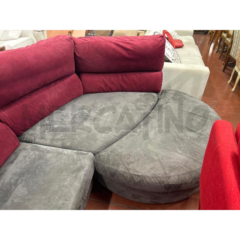 DIVANO LETTO ANGOLARE BICOLORE POLTRONE/SOFA' | Mercatino dell'Usato Roma rebibbia 2
