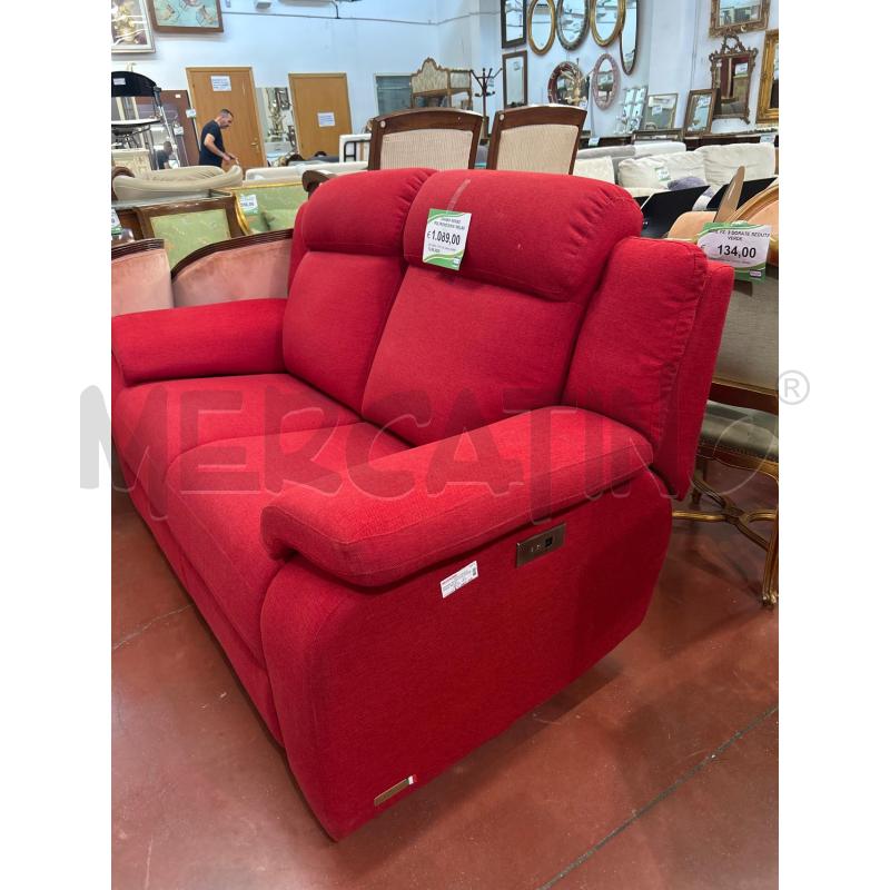 DIVANO ROSSO POLTRONE/SOFA' RELAX | Mercatino dell'Usato Roma rebibbia 2