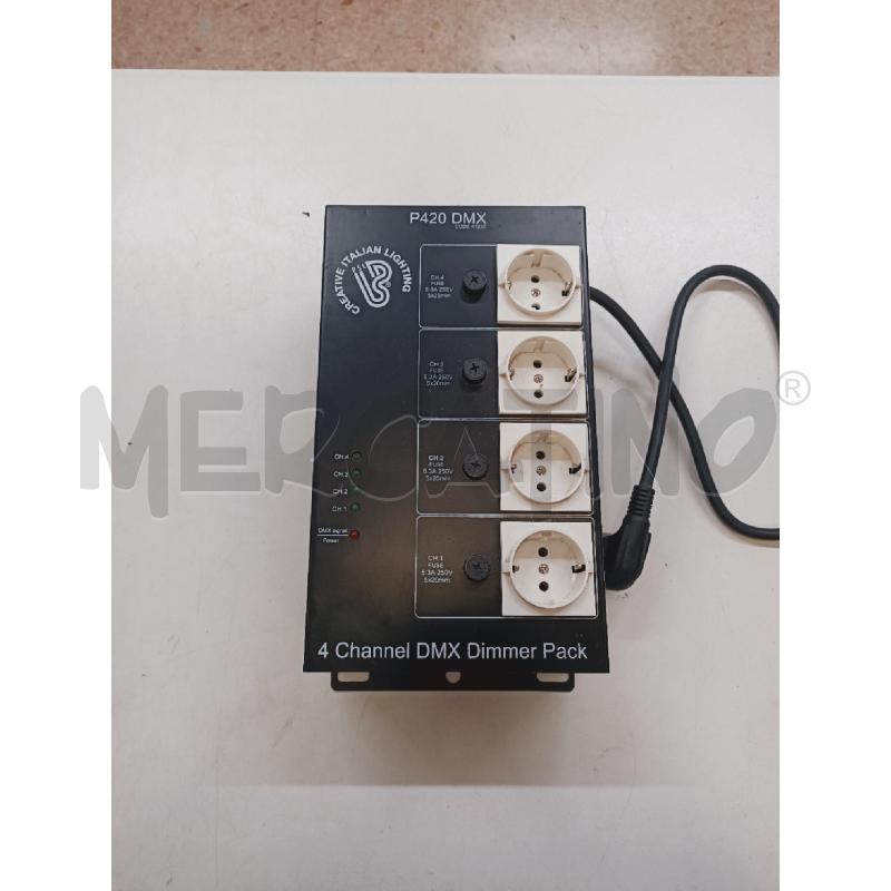 DMX 4 CANALI P420 | Mercatino dell'Usato Roma rebibbia 1