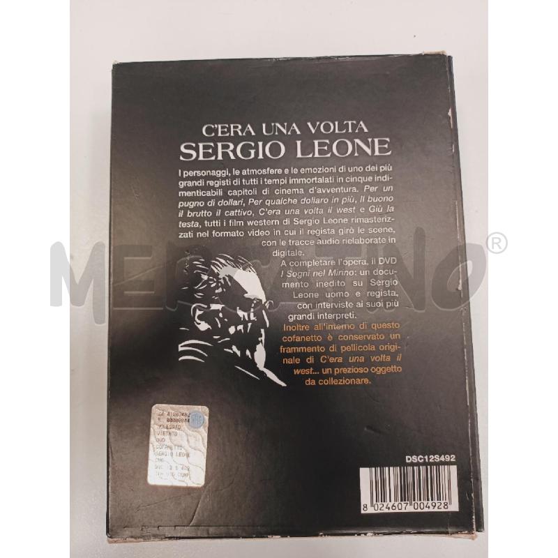 DVD COFANETTO C'ERA UNA VOLTA SERGIO LEONE | Mercatino dell'Usato Roma rebibbia 2