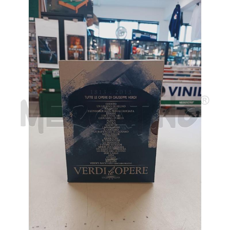 DVD COFANETTO VERDI LE OPERE 1813-2013 | Mercatino dell'Usato Roma rebibbia 2