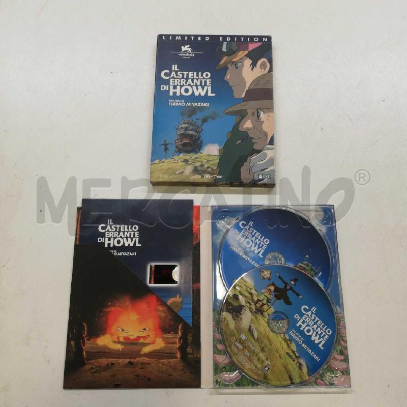 DVD IL CASTELLO ERRANTE DI HOWL | Mercatino dell'Usato Roma rebibbia 3