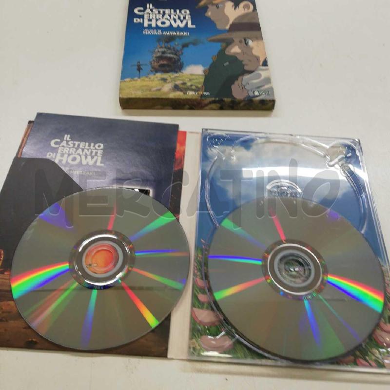 DVD IL CASTELLO ERRANTE DI HOWL | Mercatino dell'Usato Roma rebibbia 4