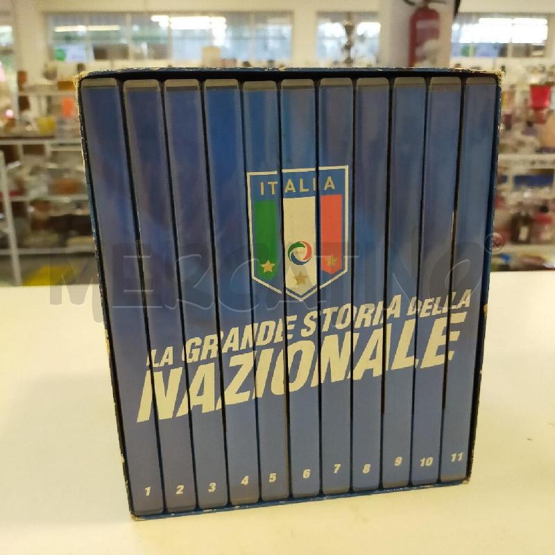 DVD LA GRANDE STORIA DELLA NAZIONALE 11DVD | Mercatino dell'Usato Roma rebibbia 1