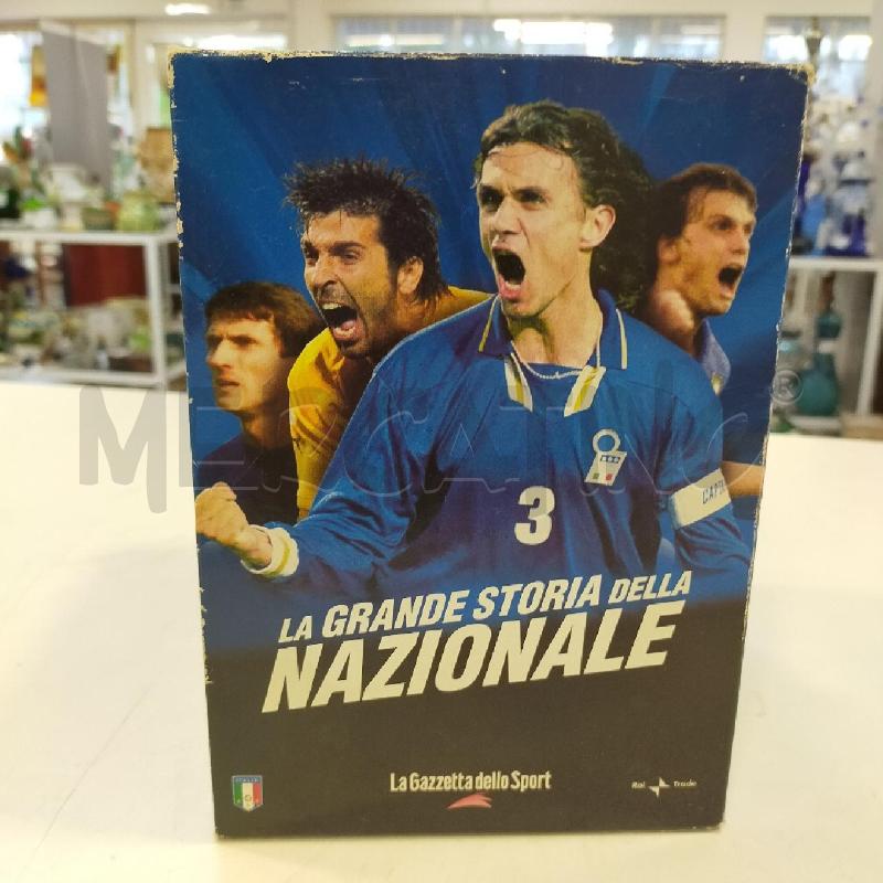 DVD LA GRANDE STORIA DELLA NAZIONALE 11DVD | Mercatino dell'Usato Roma rebibbia 2